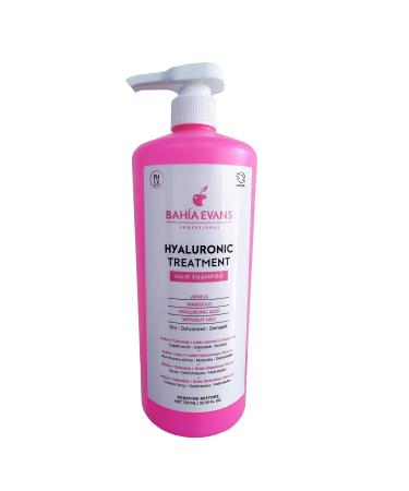 Keratin Shampoo - Hyaluronic Treatment Hair Shampoo - Deep Shampoo for Dry Damaged Hair (SHAMPOO 25.35 FL OZ)