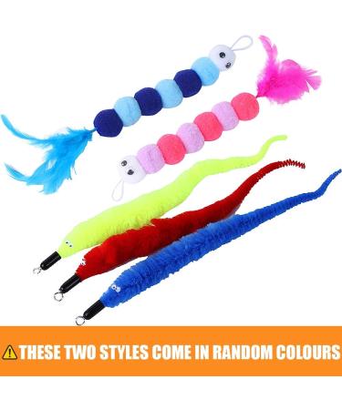 7 Pcs Self-Play Hanging Door Cat Toys for indoor Cats Adult Kitten Toys Interactive Cat Toys Mouse for Hunting Exercise Cat Boredom Breakers - Buy Online on GoSupps.com