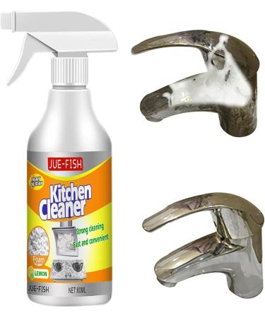 2 Cleaning Foam Spray - Powerful Rinse- Bubble Cleaner Multi-Function Heavy Duty Kitchen Cleaner All Purpose Cleaner Grease Cleaner for Oil and Sticky - Buy Online on GoSupps.com