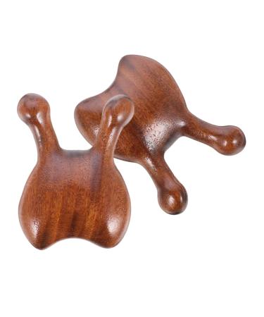 2pi ces Grattoir Points Acupuncture Pour Visage Masseur De Nez Bois Lot De Outils De Massage Du Nez Yeux