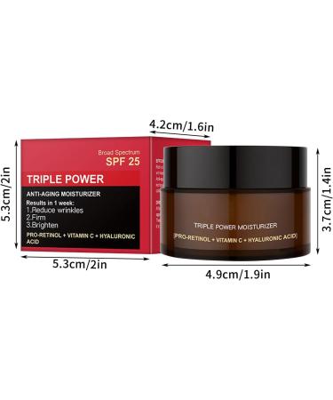 Cr Me Anti-Rides Hydratante Anti-Rides Anti- Ge Claircit Le Teint Nourrit Et Apaise La Peau 30g (1) - Buy Online on GoSupps.com