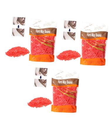 Minkissy 3pcs Hard Wax Bikini Hair Removal Kit - Painless & Effective Waxing for Smooth Skin - Buy Online on GoSupps.com