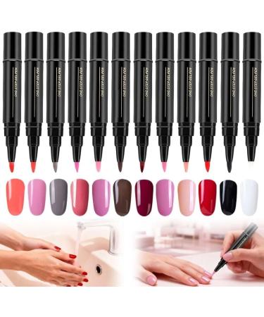  Generisch Gel nail pen set - 5 ml - Quick drying - Long lasting - No UV lamp required - For manicures and nail art - Easy to apply (A) - Buy Online on GoSupps.com