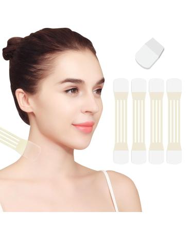 Zetiling Face Neck Lifting Tape - 20pcs Elastic Replacement Tapes for V-Shaped Face & Sagging Skin - Waterproof Skin Improvement - Buy Online on GoSupps.com