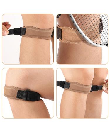 Beavorty Knee Support Patella Strap - Adjustable Brace & Soft Guard for Men & Women | Ideal for Running Hiking & Sports - Buy Online on GoSupps.com