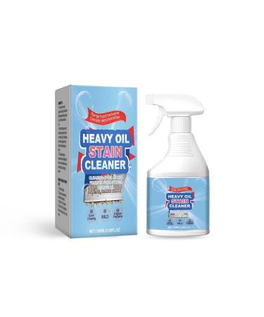 Junerain Splash Foam Spray Removes Kitchen Grease Foam Heavy Oil Stain Cleaner Household Range Hood Cleaning Agent Power Kitchen Cleaner for Cookware Kitchen Oven(1pcs)