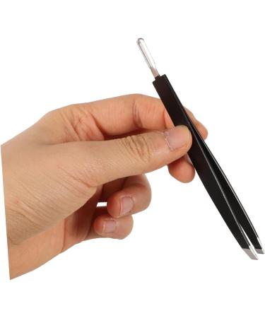 FOMIYES Double-Ended Eyebrow Tweezers Eyebrow Repairing Tweezer False Eyelash Pick Tool Eyebrow Clip Specialty Tools Tweezer for False Eyelash Eyebrow Tool Stainless Steel - Buy Online on GoSupps.com