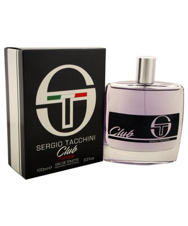Sergio Tacchini Club Intense Men's Eau de Toilette Spray 3.3 Ounce