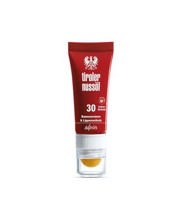 Tyrolean Nut Oil Alpine Sun Cream & Lip Balm 30/30 - Natural Sun Protection & Moisturizing Care | International Shipping Available - Buy Online on GoSupps.com