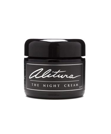 Alitura Hyaluronic Acid Anti Aging Night Cream   for Men & Women   for Radiant Skin   Wrinkle Cream for Face w/10% Hyaluronic Acid   Hydrating Facial Skin Care Products (50 ml) 1.69 Fl Oz (Pack of 1)