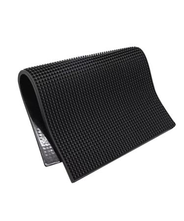 Housoutil 1pc Non-Slip Hair Cutting Tool Flat Wisking Tool Iron Mat Portable Travel Mat Silicone Mat Hot Hair Tool Mat Root Comb Applicator Bottle Curly Hair Tools Non-Slip Mat Thicken PVC