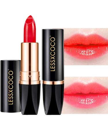  G n rique Color Changing Lipstick PH | Red Juice Orange Carrot Cherry Red Mood Color Changing Lipstick | Long Lasting Natural Moisturizing Lip Balm For Women Girls - Buy Online on GoSupps.com