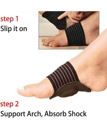 Pedimend Arch Support Cushion - Plantar Fasciitis Arch Sleeve - Flatfoot Corrector - Unisex - Foot Care (Arch Support Cushion 3PAIR - 6PCS) Arch Support Cushion 3PAIR - 6PCS - Buy Online on GoSupps.com