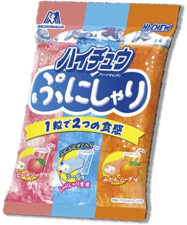 Hi-Chew Assortments Haichu Japanese Soft Candy Taffy Bags (3 Bag Set - Fruit Assort 86g Puni Shari 68g Muni Muni Gu 32g) - Buy Online on GoSupps.com