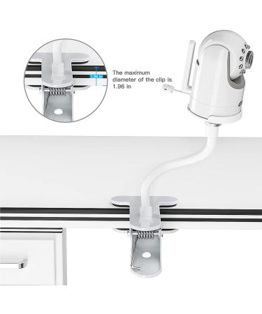 Universal Baby Monitor Mount for Crib - Compatible with Infant Optics DXR-8 - Nursery Camera Holder Stand for Safety and Convenience - Buy Online on GoSupps.com