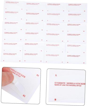 FOMIYES Brow Pencil Eye 216 pcs Girls Up Make- Reusable Eyebrow Drawing Brow Tools Stencil Guide Women Ruler Card Shape for Brow Pencil Drawing Eyebrow Template 8.5x8.5cmx3pcs As Shownx3pcs - Buy Online on GoSupps.com