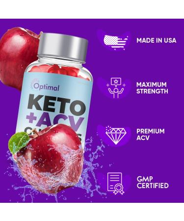 Optimal Keto ACV Gummies for Weight Management - Shark Advanced Formula (2 Bottles) - Buy Online on GoSupps.com