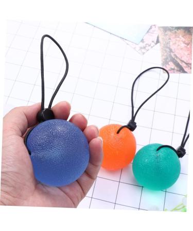 Oatipho Grip Ball Set - 3 Fitness Equipment Squeeze Balls for Hand Therapy Strength Training & Stress Relief - Buy Online on GoSupps.com