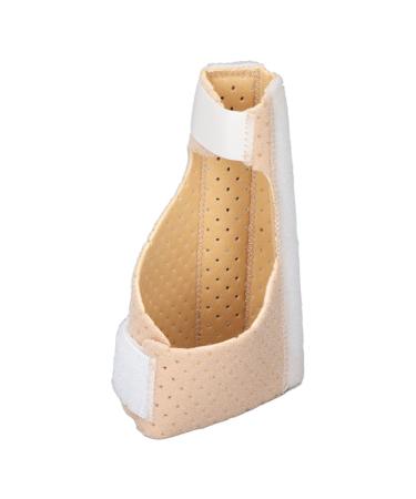 YUYTE Toe Splint for Broken Toe Hammer Toe Straightener Fixation Reduce Stress Removable Aluminum Strip Adjustable Claw Toe Corrector Skin Color (Left Foot)
