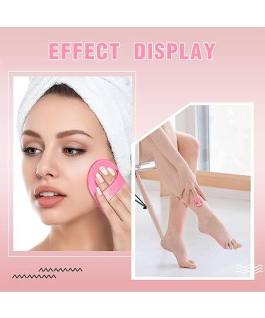 Weescie 10-Piece Hair Removal Pad Set - Pink Smooth Skin & Black Fine Sandpaper for Women & Girls - Perfect for Face Lips and Arms - International Shipping Available - Buy Online on GoSupps.com