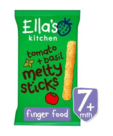 Ella's Kitchen Tomato + Basil Melty Sticks from 7 Months 16g
