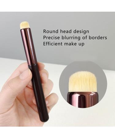 Round Head Lip Brush - Portable Synthetic Concealer Brush for Makeup Lovers | Soft Bristles Multipurpose & Ideal for Beginners | International Shipping Available - Buy Online on GoSupps.com