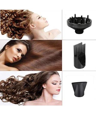 Salon Professional Hair Dryer with Ceramic Tourmaline Ionic & Powerful Blow Dryer Far Infrared Hair Dryer Contains 3 Heat&2 Speed 1Cool Button Setting 3 Blow Dry Attachment Like Diffuser for Hair Styling AC Motor 1875W - Buy Online on GoSupps.com