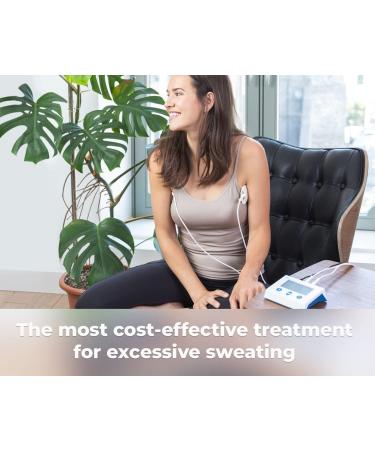 Dermadry Total - Iontophoresis Treatment - Effective solution for Excessive Sweating in Hands Feet & Underarms - Home Use & Long-Lasting Sweat Control - Buy Online on GoSupps.com