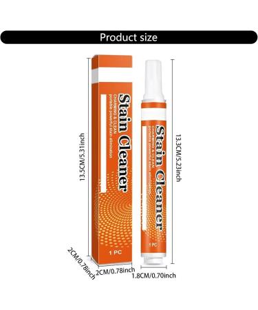 2Pcs Clothing Stain Remover Pen Fabric Stain Remover Pen for Clothes Shirts Dress Bag Clothing Cleaner Pen - Buy Online on GoSupps.com