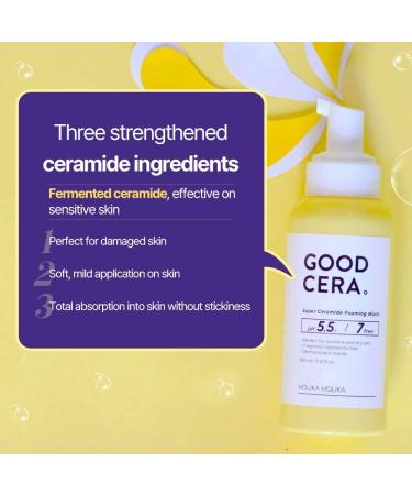 Holika Holika Good Cera Super Ceramide Foaming Wash 160 ml - Buy Online on GoSupps.com