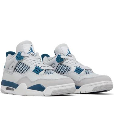 Buy AIR JORDAN 4 Retro Black/White-Metallic Silver 555028-001 Size 42.5 | International Shipping Available - Buy Online on GoSupps.com