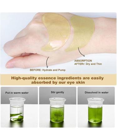 60PCS Zozu Avocado Eye Mask Zozu Eye Patches Masque Yeux Avocat Patchs pour Les Yeux Patch Yeux Anti Cernes Eye Patch Hydrogel Masque Yeux hydratant pour yeux gonfl s et cernes (1 box) - Buy Online on GoSupps.com