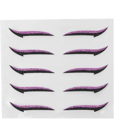 Jauarta Stickers Colorful Reusable Waterproof Self Adhesive Stickers for Weddings Dance Parties (Purple) - Buy Online on GoSupps.com