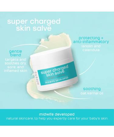 My Expert Midwife Newborn Baby Mega Mild Skin Saviours Kit | Clean Natural Ingredients | Suitable for Sensitive Skin + Fragrance Free | Set of 3 with Baby Nappy Cream Skin Salve Dribble Defence Newborn Saviours Kit - Buy Online on GoSupps.com