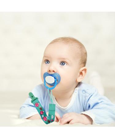 Lingjiong Baby Pacifier Clips | Soft Bite Rings for Babies Toddlers & Kids - Durable Pacifier Straps & Toy Clips - International Shipping Available - Buy Online on GoSupps.com