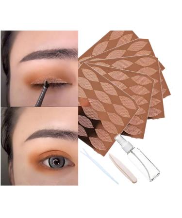 Widening Eyelid Tape Invisible Eye Stickers Breathable Natural Invisible Double Eyelid Tape Viscous in contact with waterEyelid Stickers Instant Eye Lift Strips (A)