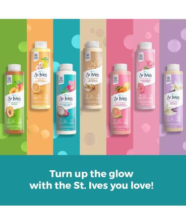 St. Ives Hydrating Body Wash Coconut Water and Orchid (650ml) Made with 100% Natural Extracts - Buy Online on GoSupps.com