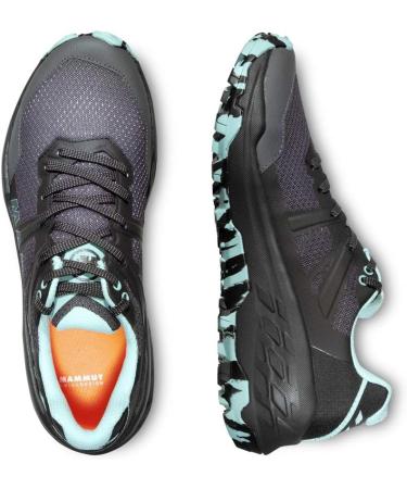 Mammut Sertig II Low Women's Trail Running Shoe - Black Dark Frosty - Size 39 1/3 EU | International Shipping Available - Buy Online on GoSupps.com