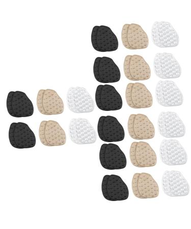 FRCOLOR 24 Pairs High Heels Forefoot Pad Metatarsal Forefoot Pads Metatarsal Pads Metatarsal Foot Cushions Girl Shoe Insole Pad Adhesive Forefoot Pads Foot Protection Insoles Non-Skid Pads
