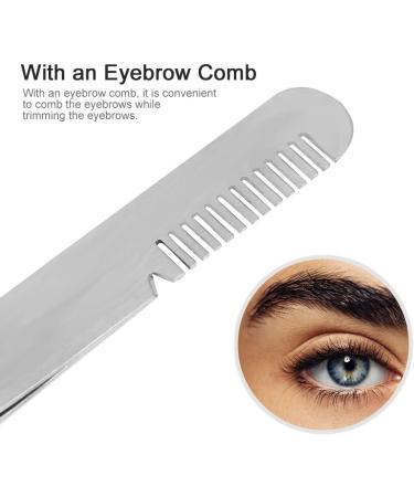 Durable Makeup Tweezers Stainless Steel Safe Moderate Elasticity Eyebrow Makeup Tweezers Ergonomics Design for Makeup Eyebrows - Buy Online on GoSupps.com
