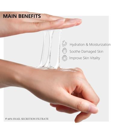 Buy Advanced Snail 96 Mucin Serum 150ml - Ultimate Moisturizer & Repairing Essence for Dull Skin - Ideal Hydrating Serum for Damaged Skin Care - Buy Online on GoSupps.com