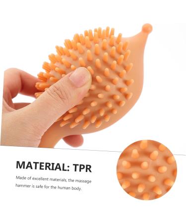 Plafope 4-Piece Hammer Neck & Body Massage Device Set | Shoulder Massager & Roller Tools for Women | Abbey Massage Stick | Soft TPR Gel | 31x6.5x4cm - Buy Online on GoSupps.com