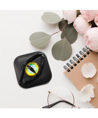 Amagogo Yellow Contact Lens Case - Unique Portable Mini Container for Women - Stylish Storage for Contact Lenses - Buy Online on GoSupps.com