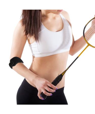 Elbow Support Brace - Breathable Protector Pad for Tennis Basketball & Badminton - Pain Relief & Injury Prevention - Buy Online on GoSupps.com