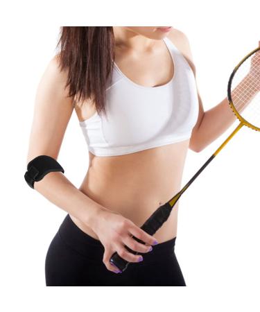 Elbow Support Brace Protector Pad for Tennis Outdoor Sports Provide Proper Pressure Reduce Chance of Injury Breathable Comfortable Suitable for Tennis Basketball Badminton Fitness