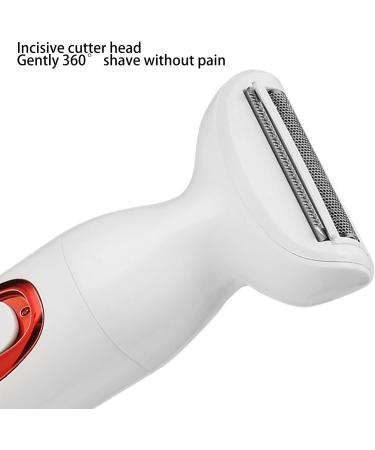 Buy Women's Waterproof Electric Razor - Premium Hair Removal for Bikini Armpits & Face - Wet & Dry Use (Red) - Buy Online on GoSupps.com