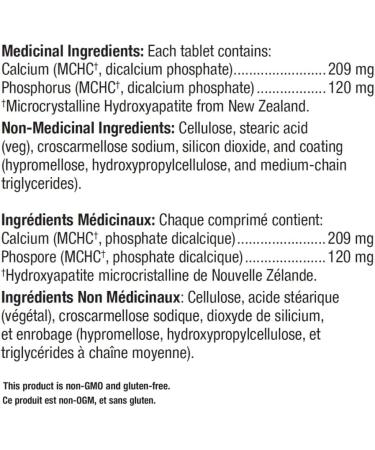 Metagenics - Bone Builder - Bones and Teeth Support with Calcium and Phosphorus - 270 Tablets - Buy Online on GoSupps.com