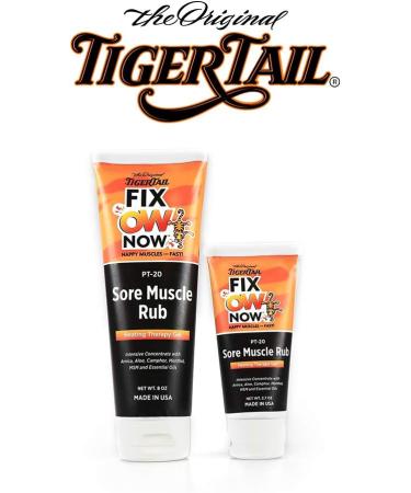 Tiger Tail FixOwNow Heating Therapy Gel 2.7 oz - Made in USA | Pain Relief for Sore Muscles (1 Pack) - Buy Online on GoSupps.com