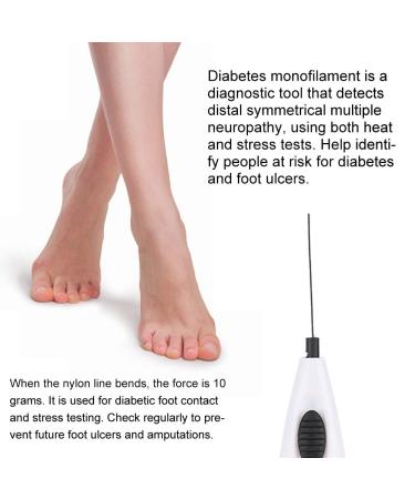 Diabetes Screening Monofilaments - Simple Tool for Diabetes Foot Ulcer Detection - Buy Online on GoSupps.com