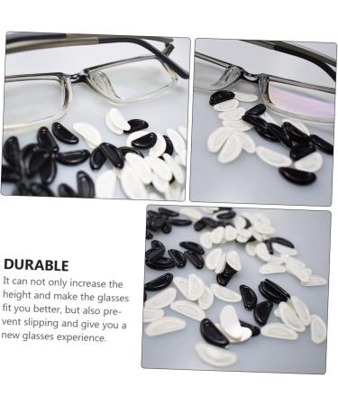 Minkissy 20 Pairs Glasses Nose Pads - Anti-Slip Cushions & Support for Comfortable Eyewear - Black Nasal Pillows & Accessories - Buy Online on GoSupps.com